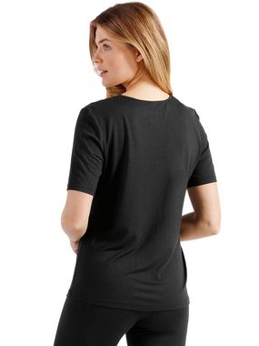 Nina Von C. T-Shirt Halbarm-Shirt Loungewear Modal (Stück, 1-tlg) -