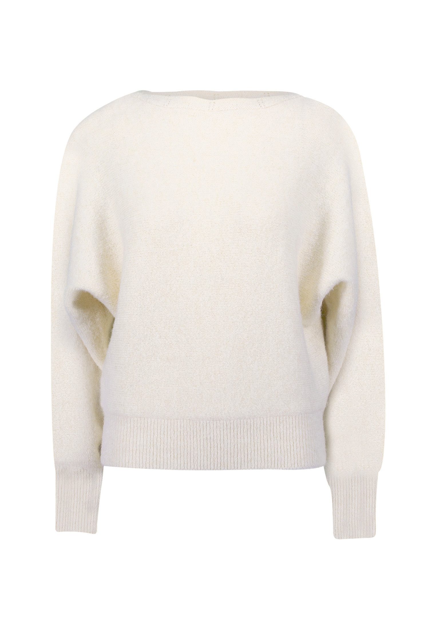 Zero Strickpullover Damen mit U-Boot Ausschnitt (1-tlg) Plain/ohne Details günstig online kaufen