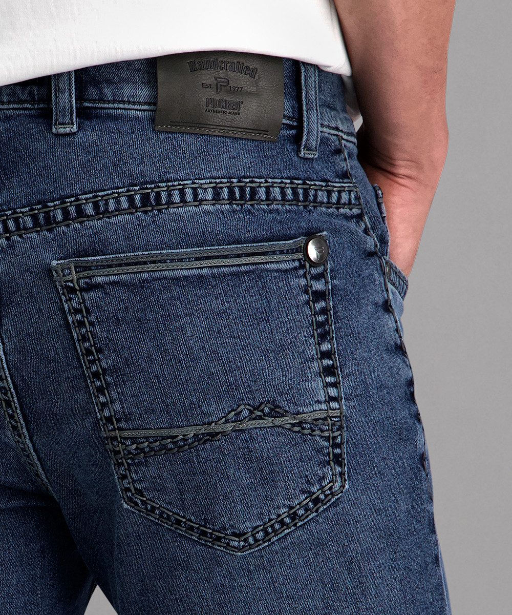 Pioneer Authentic Jeans Straight-Jeans Rando Dicke Nähte – Bild 4 von 5