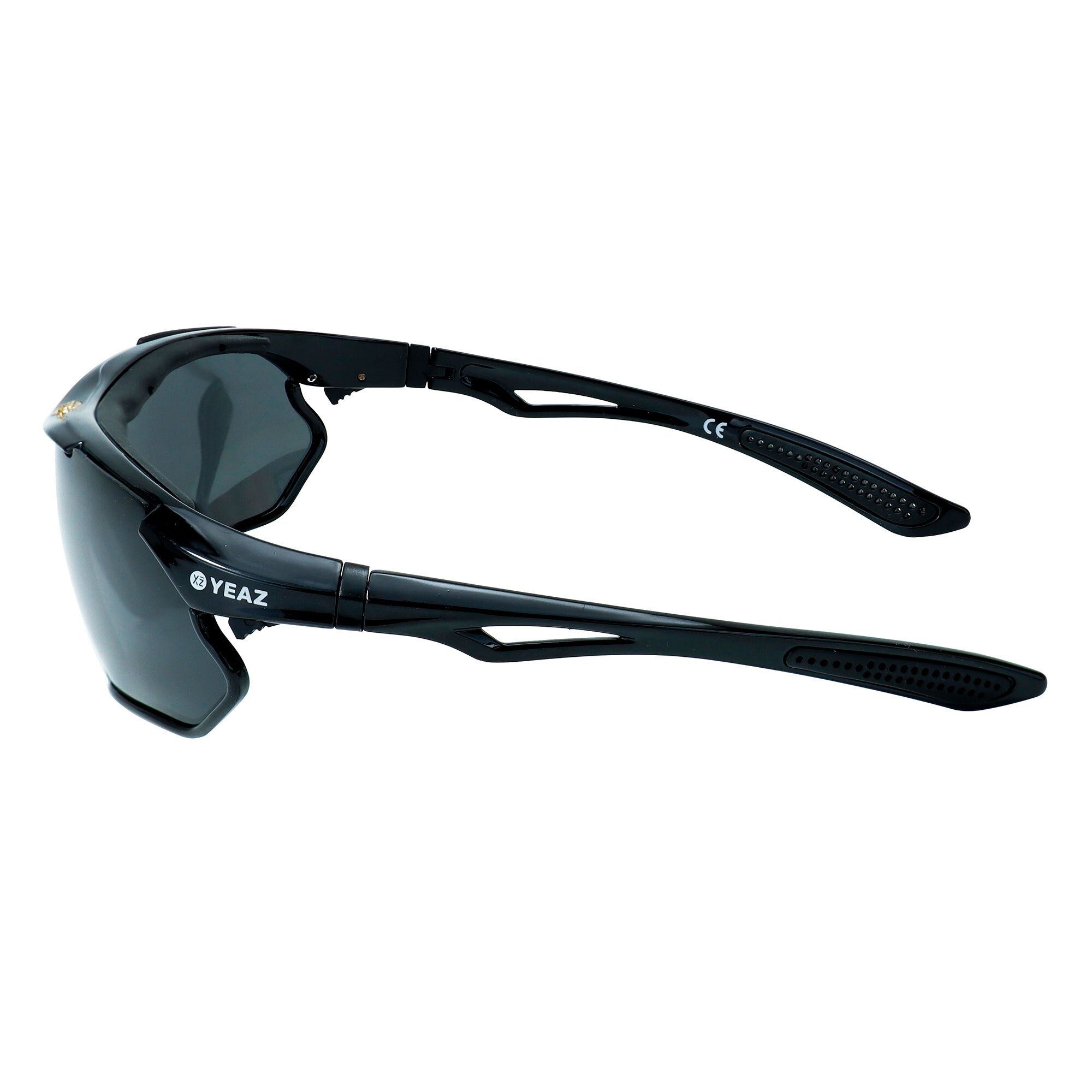 schwarz/polarisiert, schwarz/polarisiert sport-sonnenbrille SUNRAY Sport-Sonnenbrille Sportbrille YEAZ