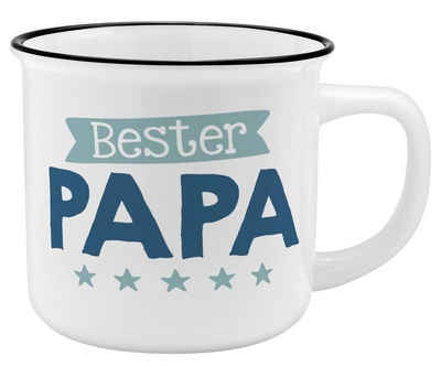Sheepworld Tasse »Auswahl Sheepworld Gruss & Co - Lieblings- Kaffe- Becher Tasse in Emaille Optik Art: Bester Papa«