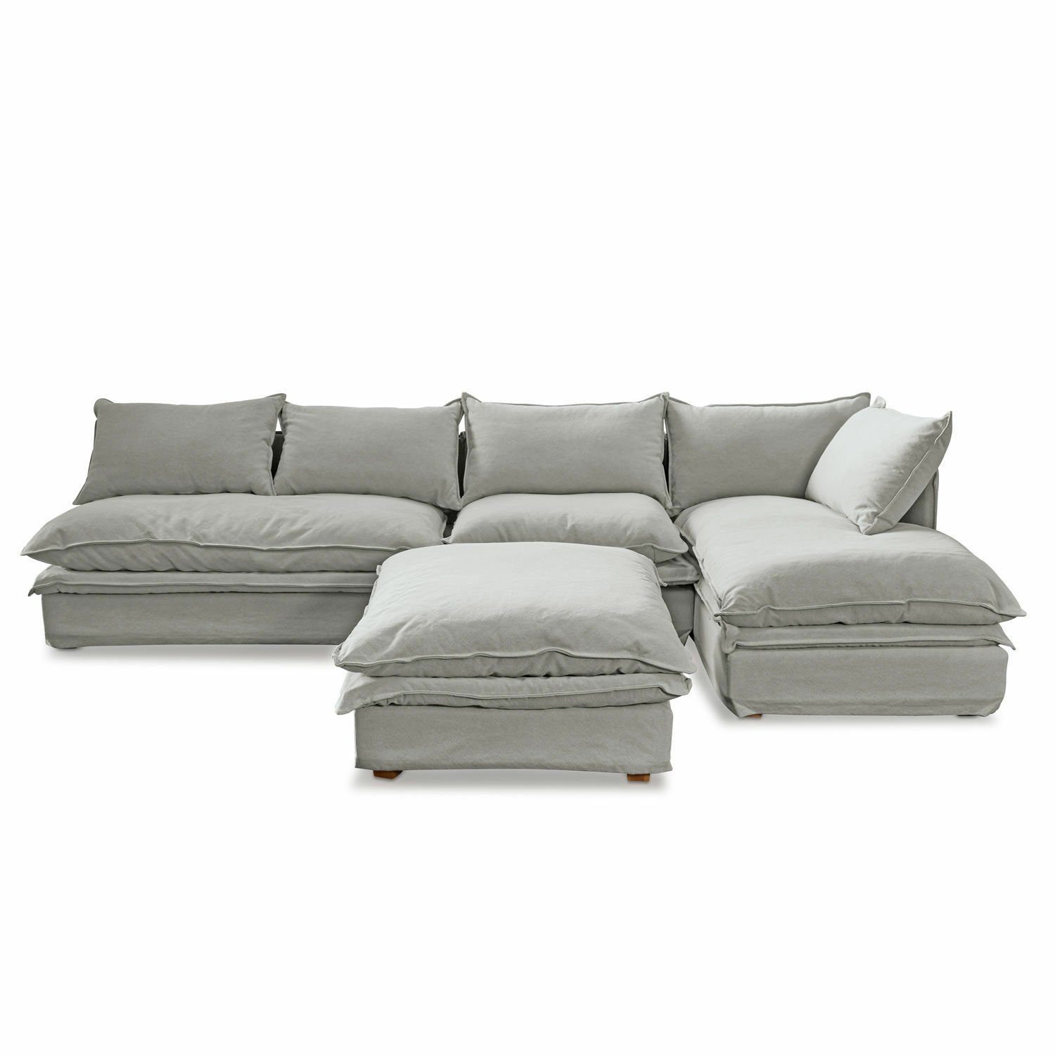 Mirabeau Sofa Sofa Curdis grau