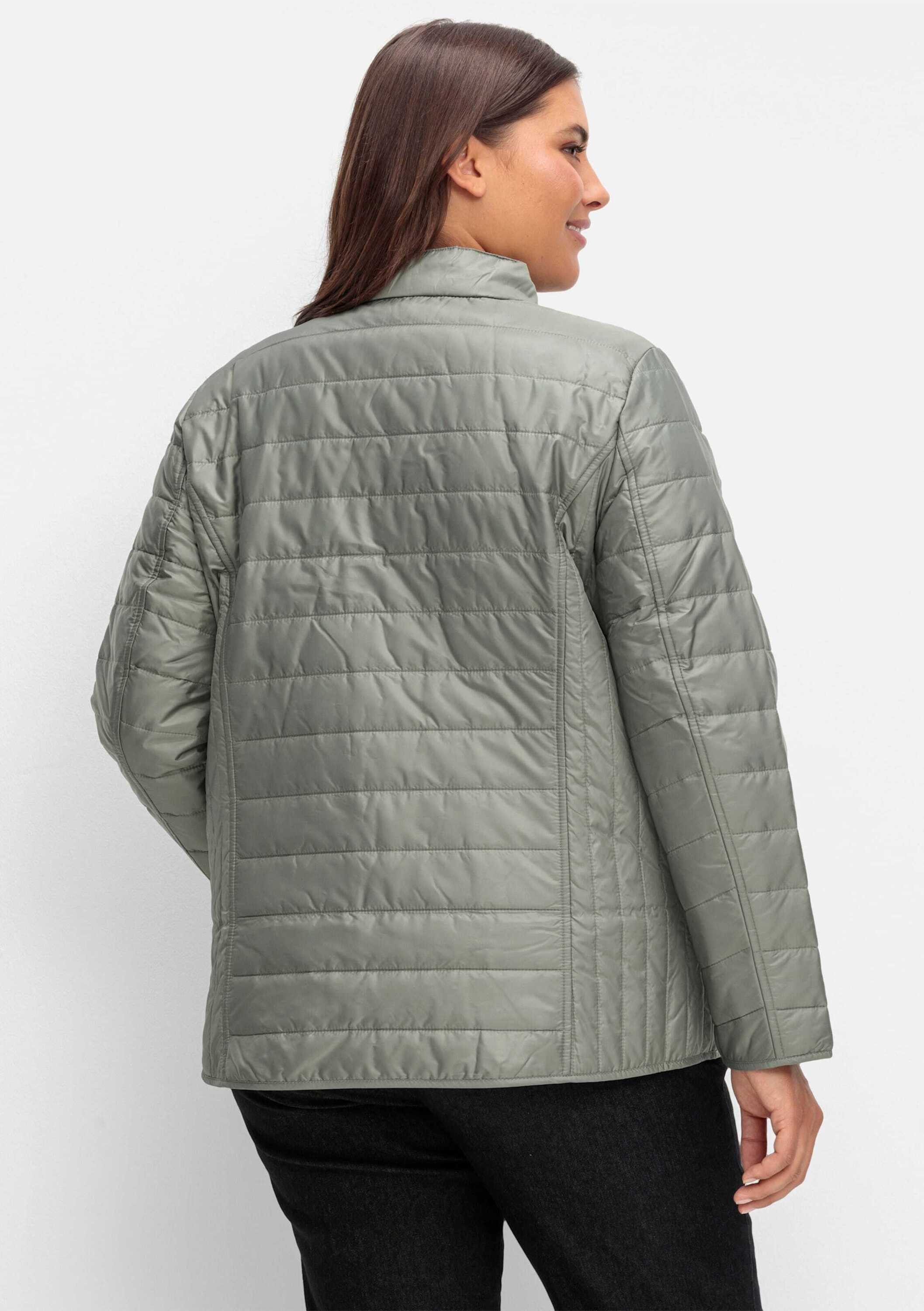 Sieh an! Allwetterjacke Steppjacke Langarm für die Übergangszeit, mit Stehk günstig online kaufen