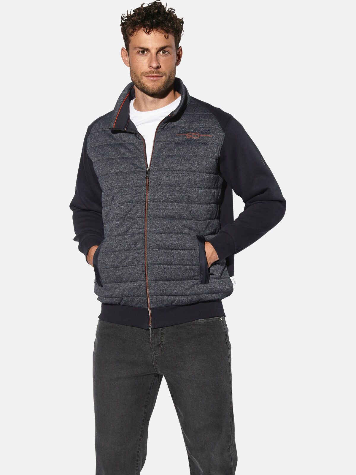 Babista Sweatjacke SELMARO mit seitlichen Leistentaschen