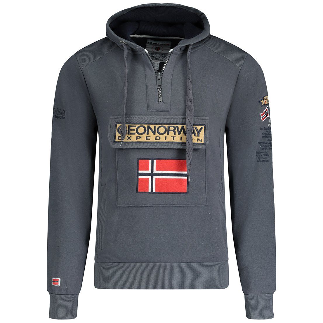 Geo Norway Kapuzenpullover Herren Hoodie brgymclass günstig online kaufen
