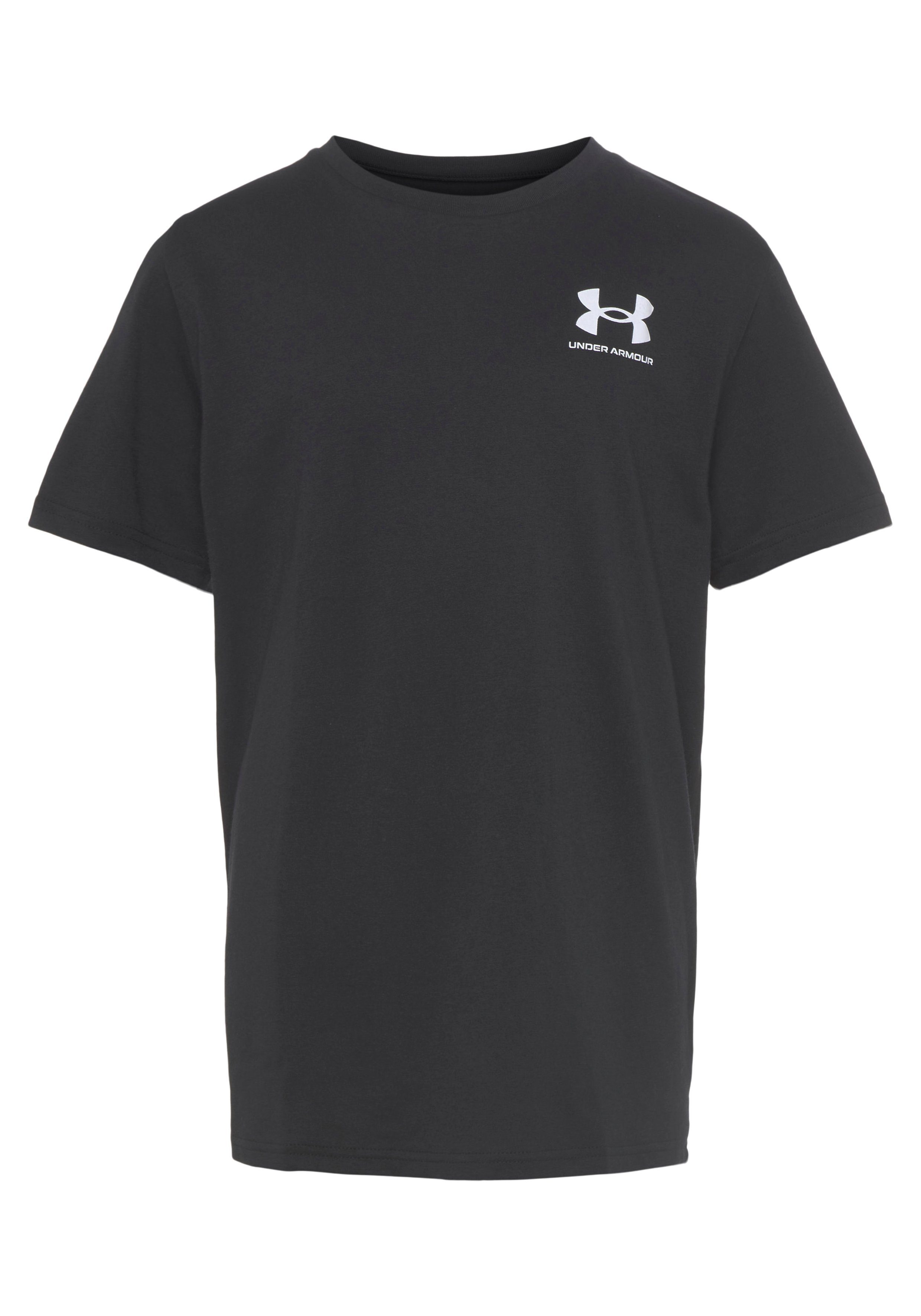 Under Armour® T-Shirt SPORTSTYLE LEFT CHEST SHORT SLEEVE schwarz