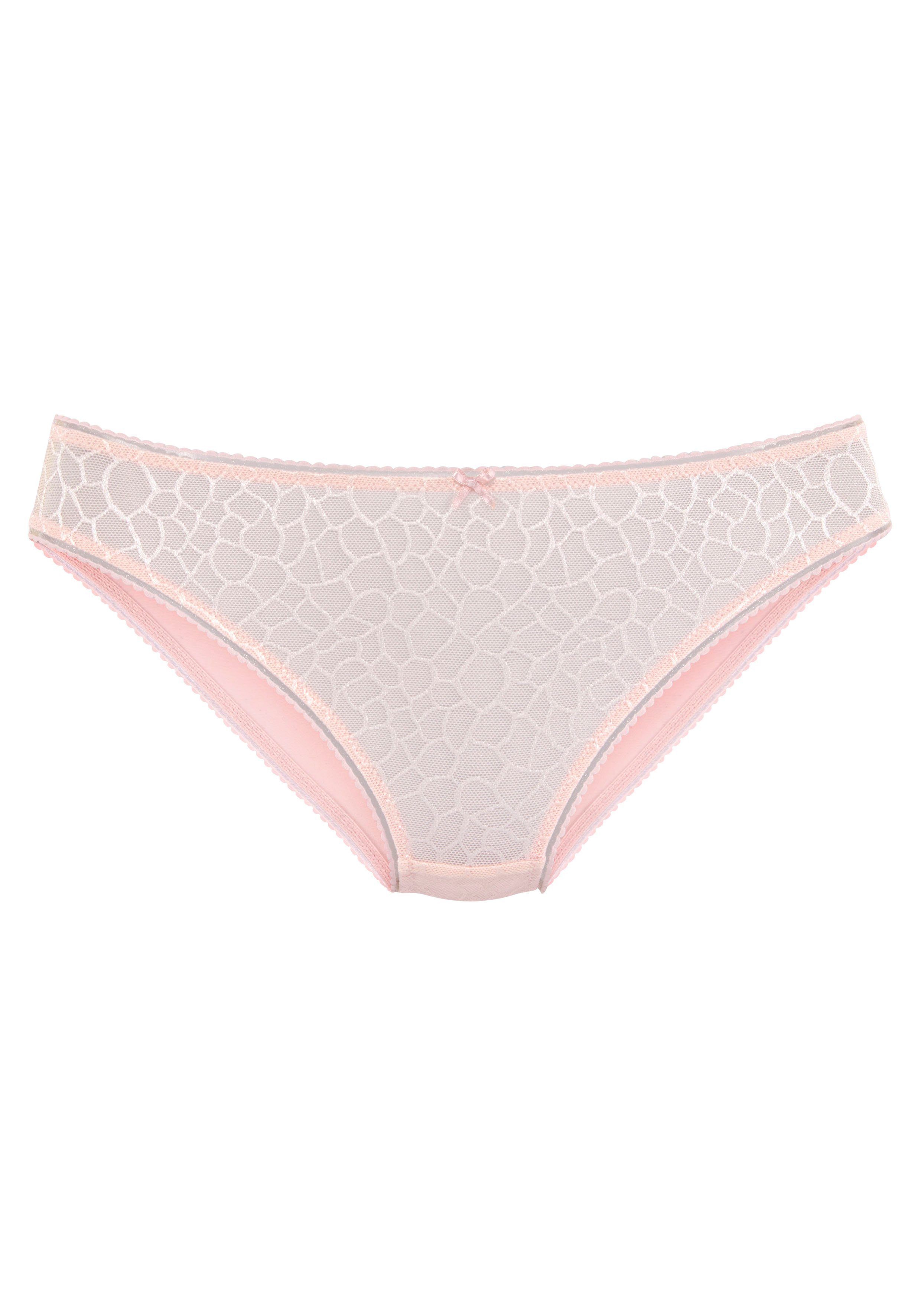 LASCANA Slip Chiara mit graphischem Netz-Muster. € 19,99