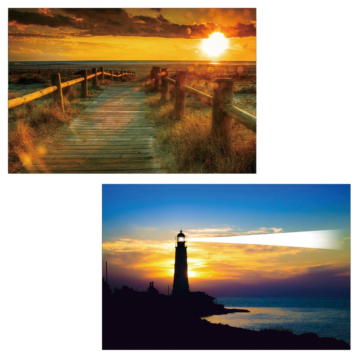 MCW LED-Bild LED-Bild-T-2, Sea (Set), Mit günstig online kaufen