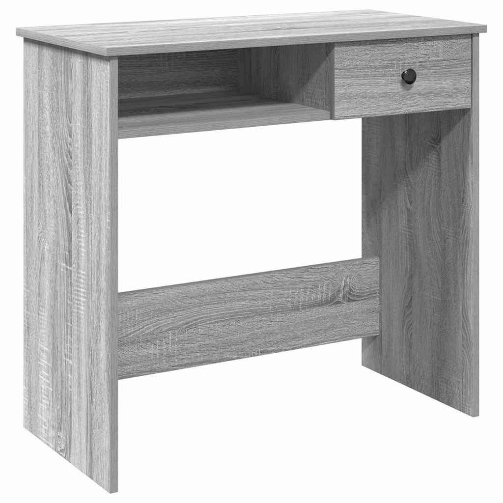 vidaXL Schreibtisch Schreibtisch Grau Sonoma 80x40x75 günstig online kaufen