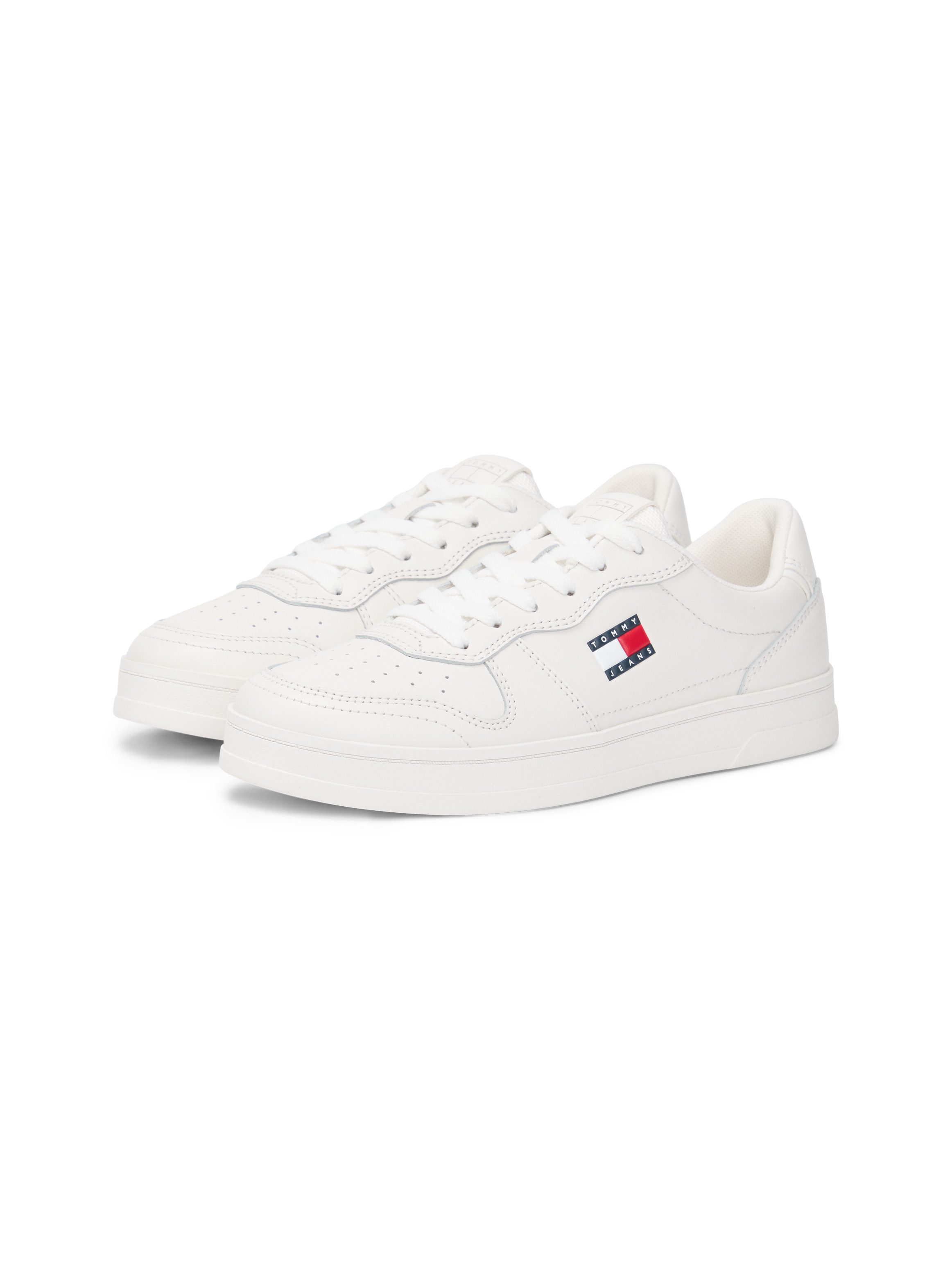 Tommy Jeans THE GREENWICH Plateausneaker, Schnürschuh, Halbschuh, Freizeitschuh mit Ziernähten
