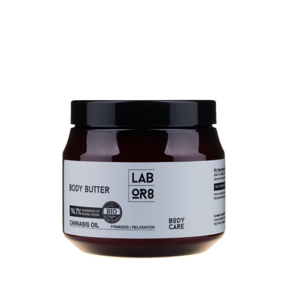 LABOR8 Körperpflegemittel Hanföl-Körperbutter