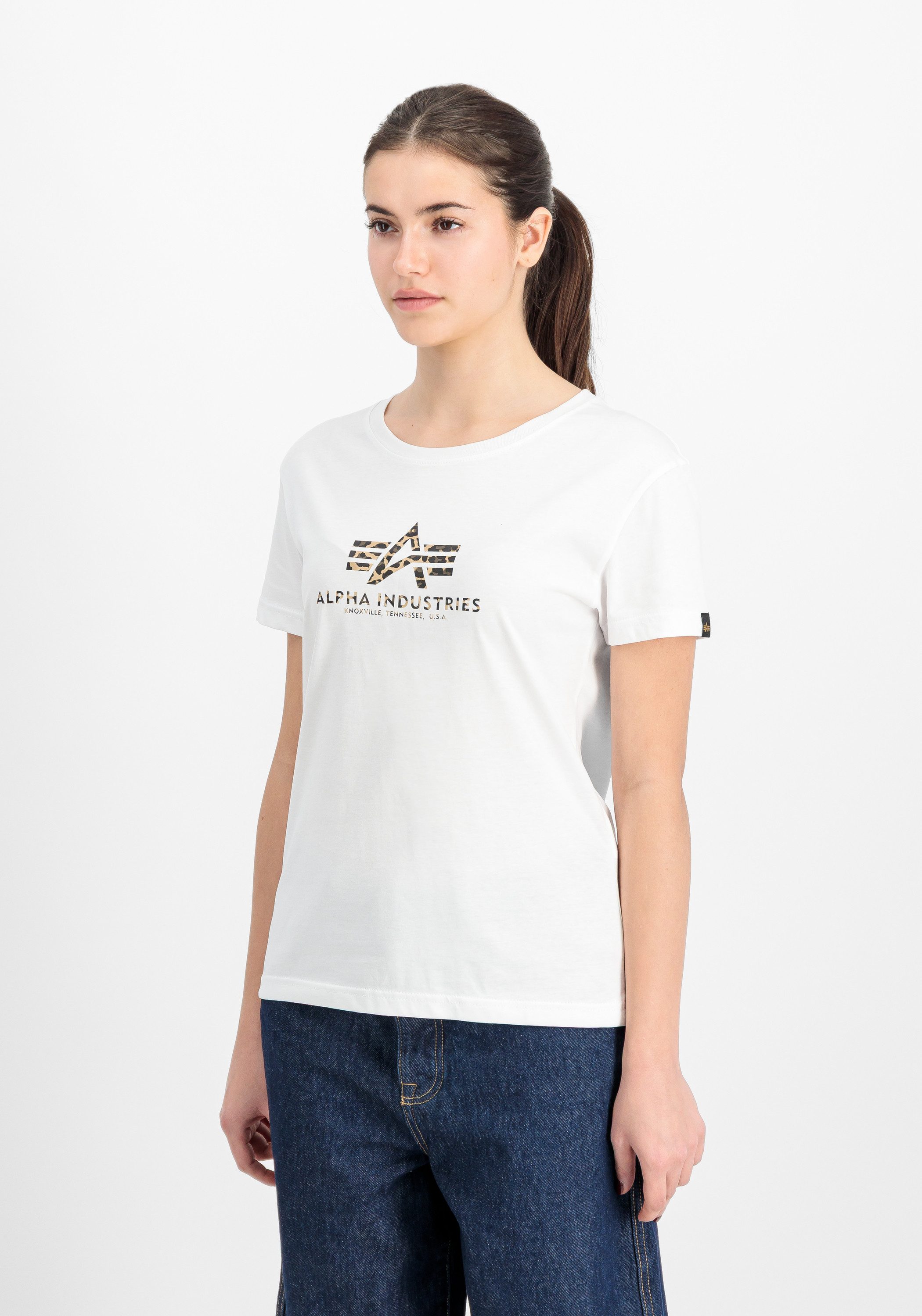 Alpha Industries T-Shirt Basic T-Shirt BL Mirror Leo W