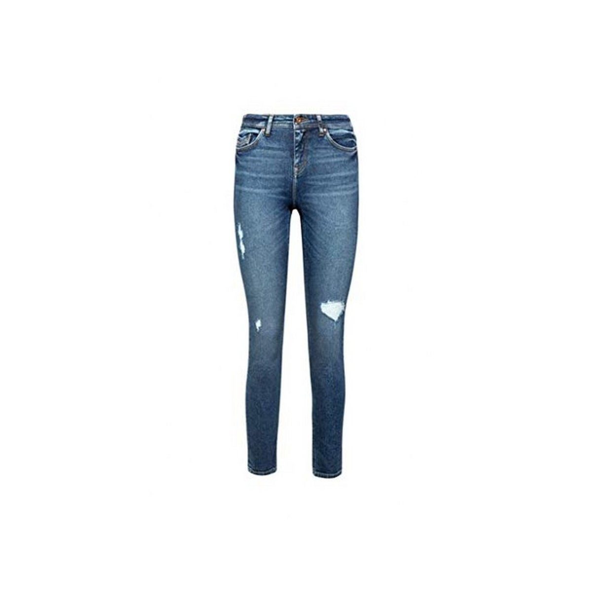 Esprit 5-Pocket-Jeans mittel-blau (1-tlg)