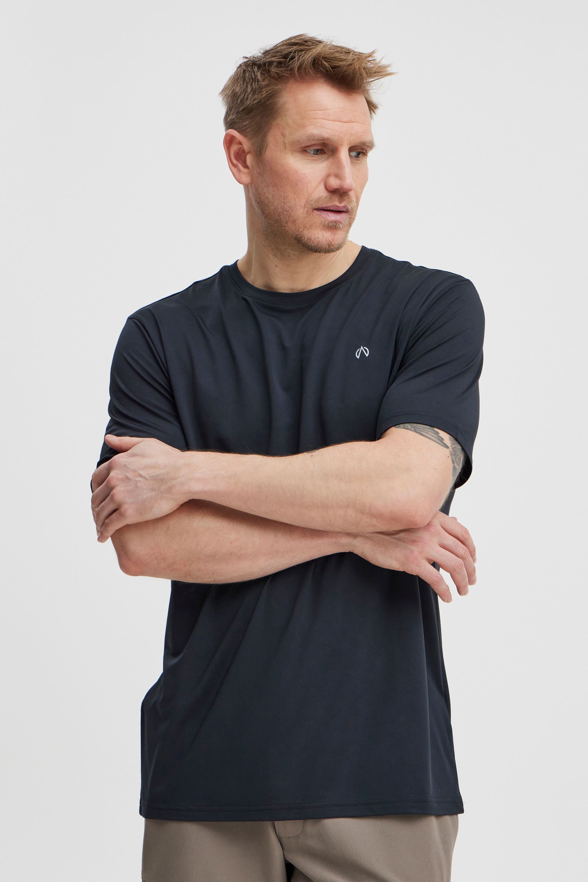 North Bend T-Shirt NBTergo M S/S Tee Sportliches T-Shirt mit reflektierende günstig online kaufen