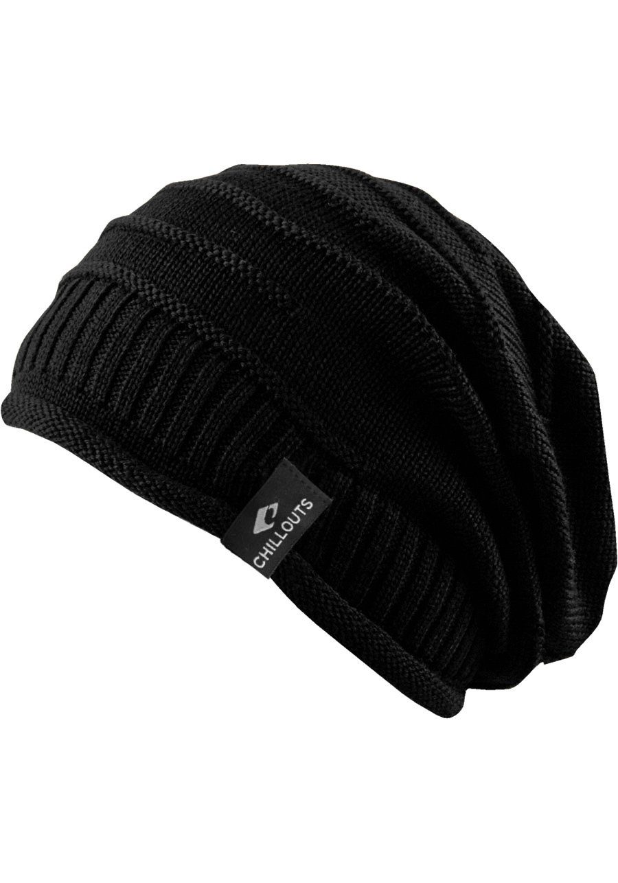 black Oversize-Style Beanie chillouts