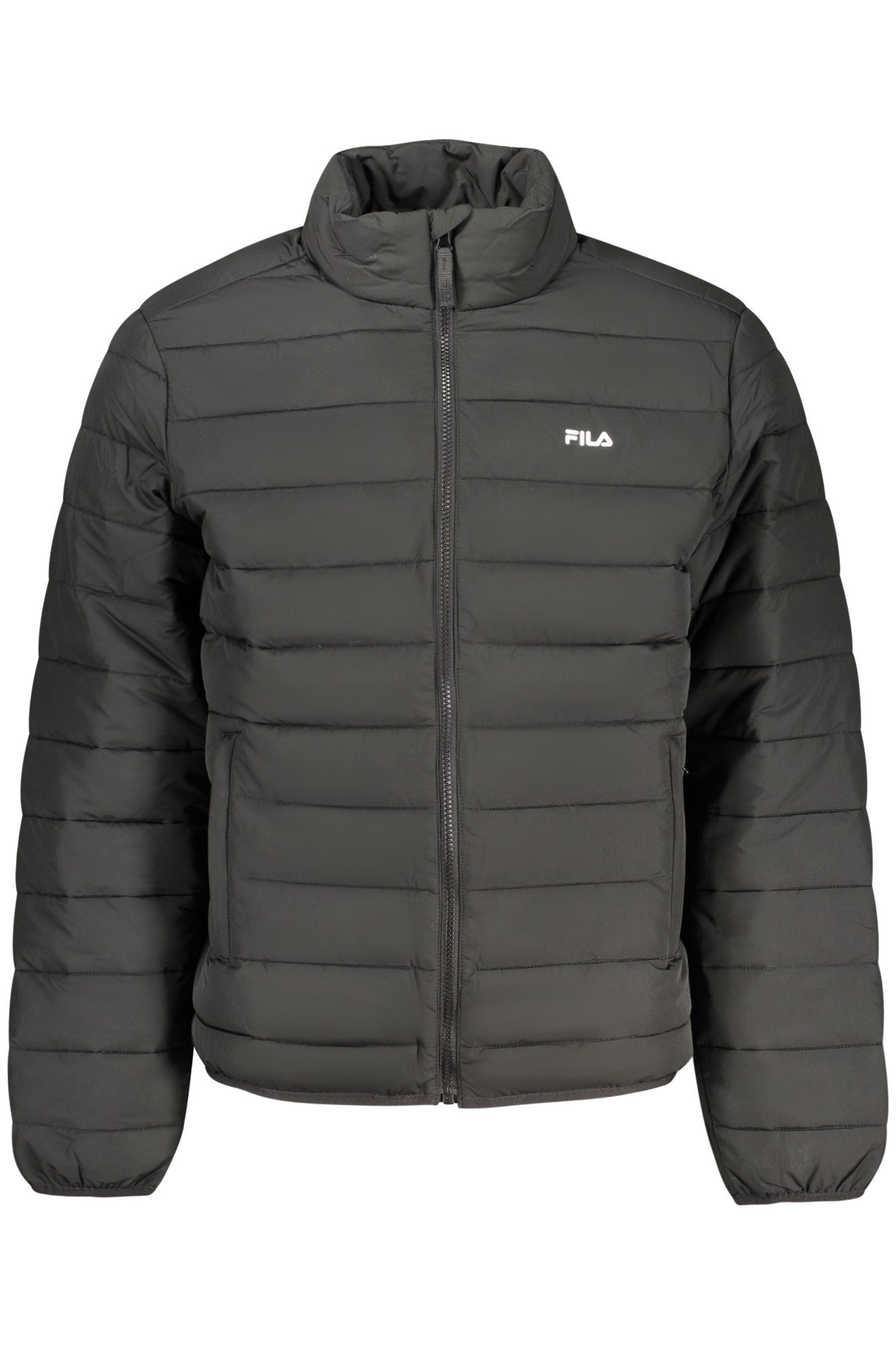 Fila Outdoorjacke Herrenjacke Schwarz: Wind- & Wasserabweisender Regular Fit mit Taschen