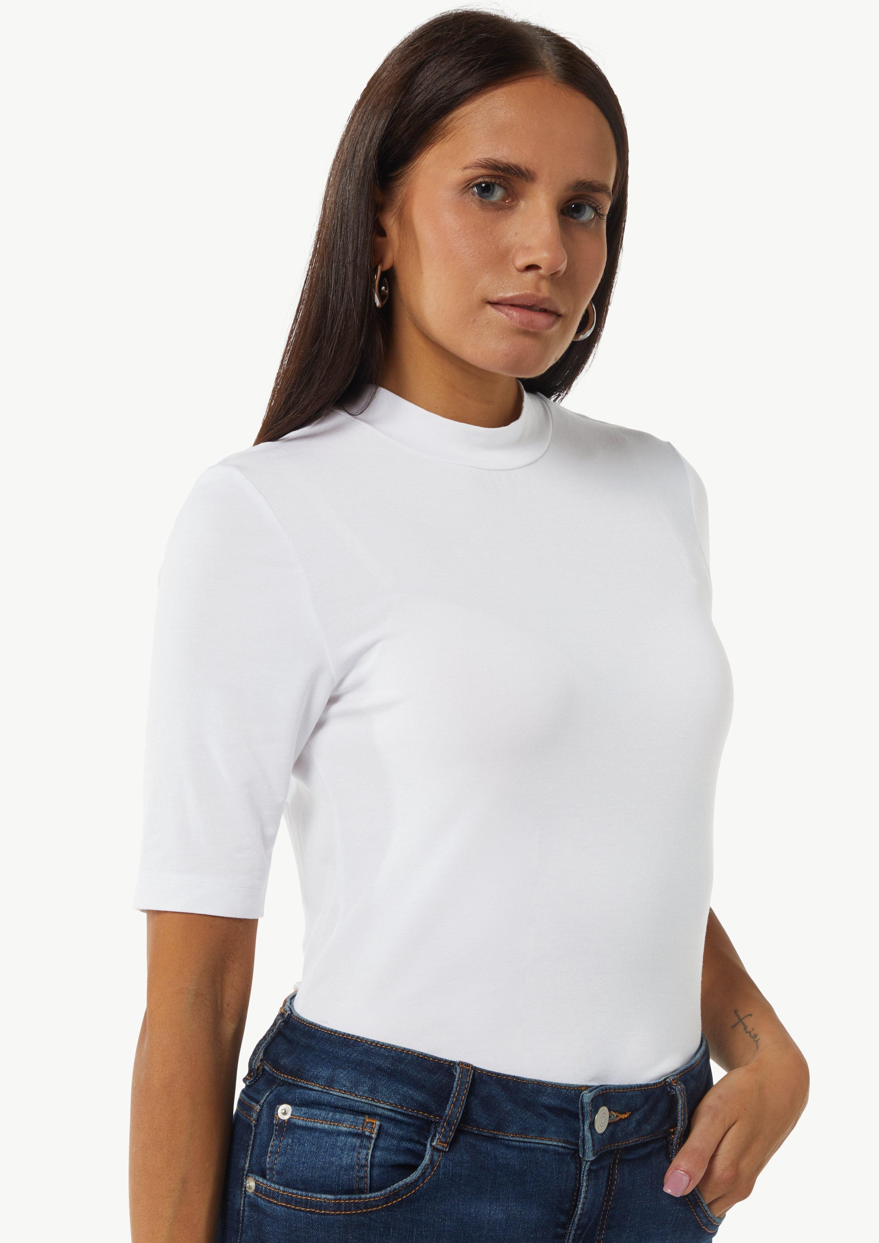 comma casual identity Kurzarmshirt Softes T-Shirt günstig online kaufen