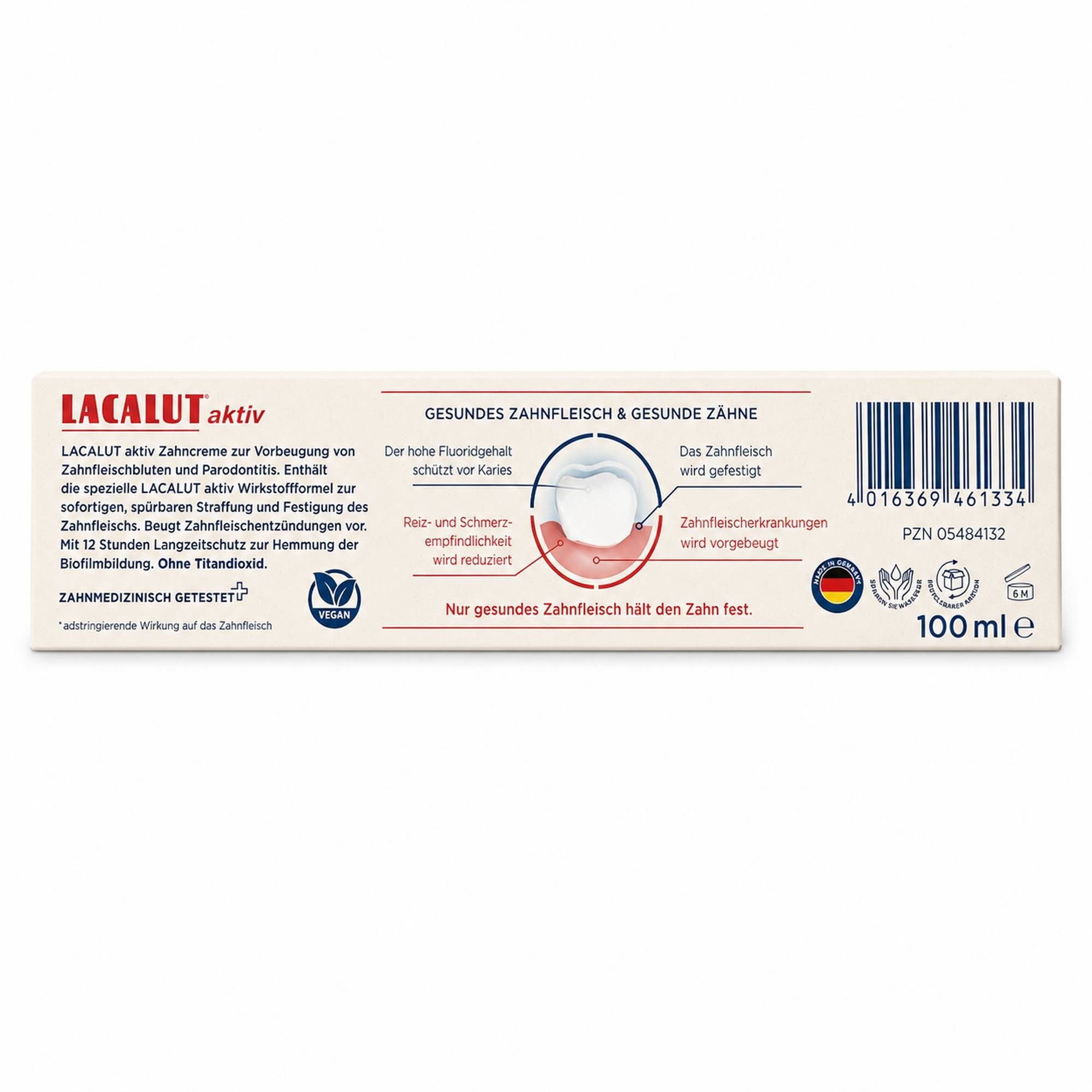 Dr. Theiss Naturwaren GmbH Zahnpasta LACALUT aktiv Zahncreme