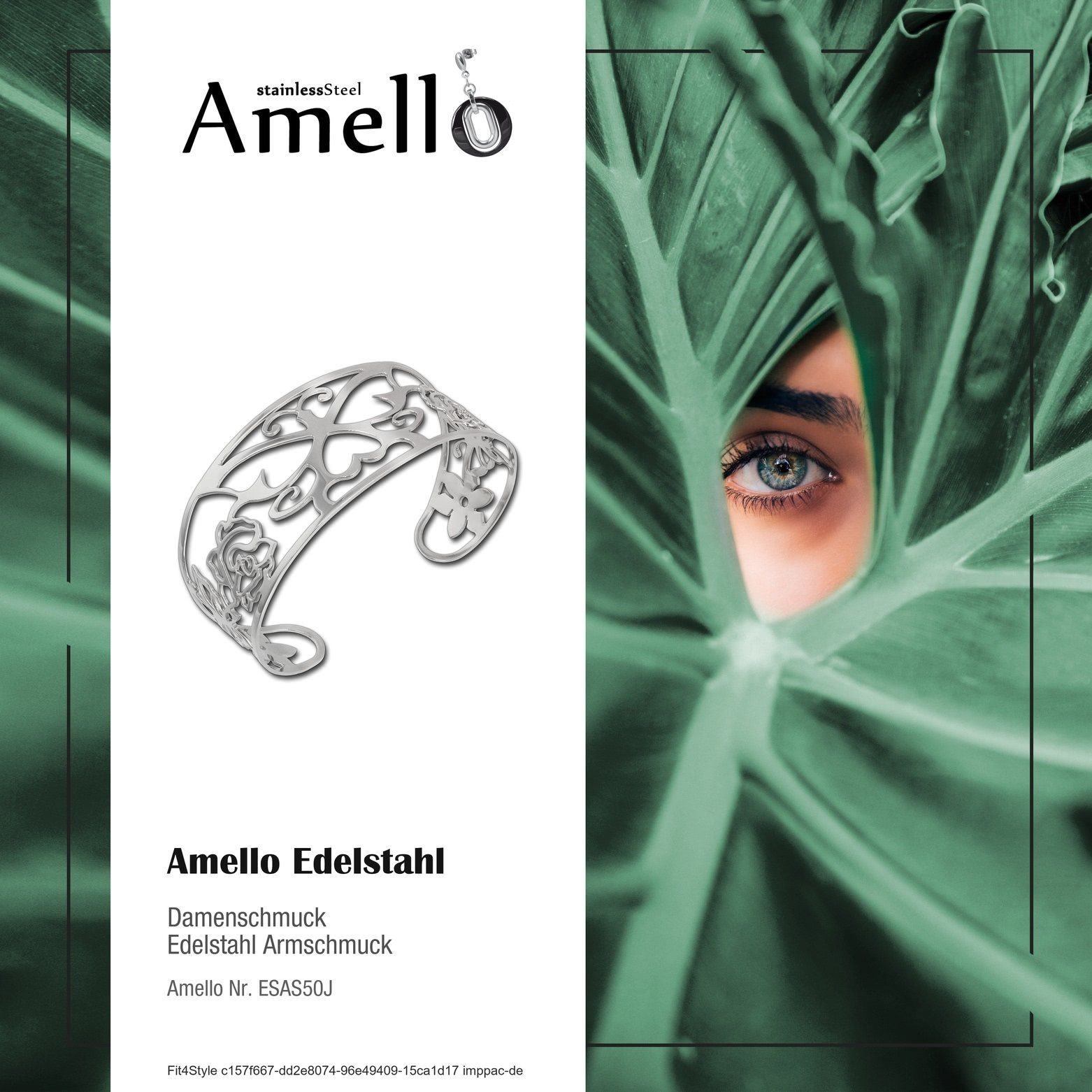 Amello Armspange Amello Schmetterling Damen Armreif günstig online kaufen