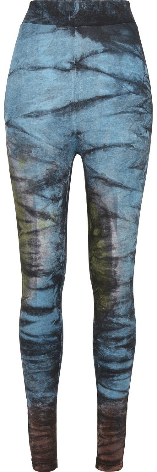 Leggings Urban Classics Damen Ladies Cotton Tie Dye High Waist Leggings