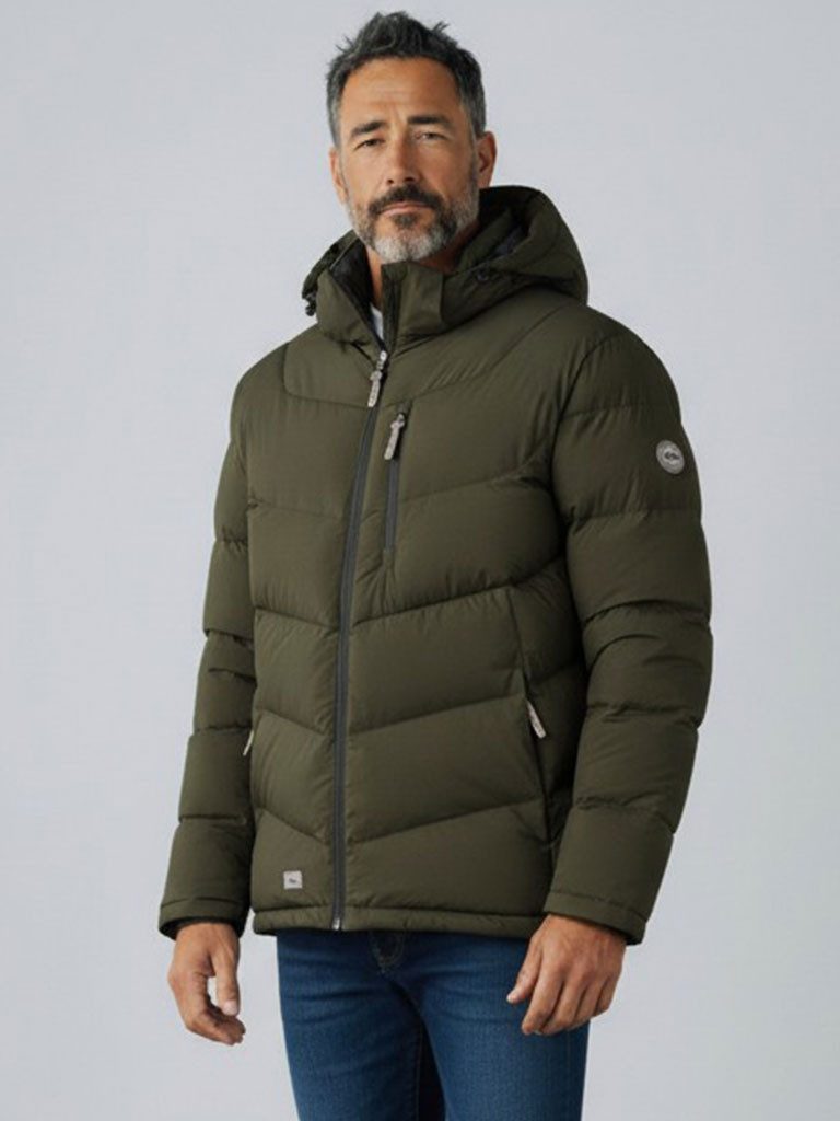 Blue Wave Steppjacke Jesper Herren Jacke Jesper - Outdoorjacke gesteppt mit abhnehmbarer Kapuze
