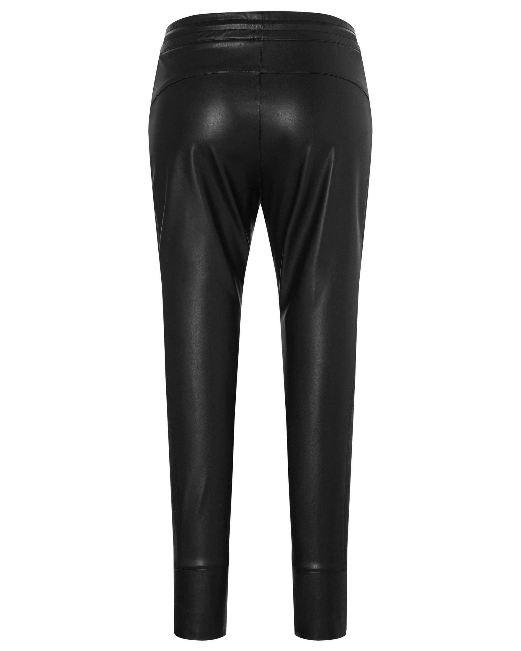 Damen Kunstlederhose schwarz MAC (1-tlg) Lederhose