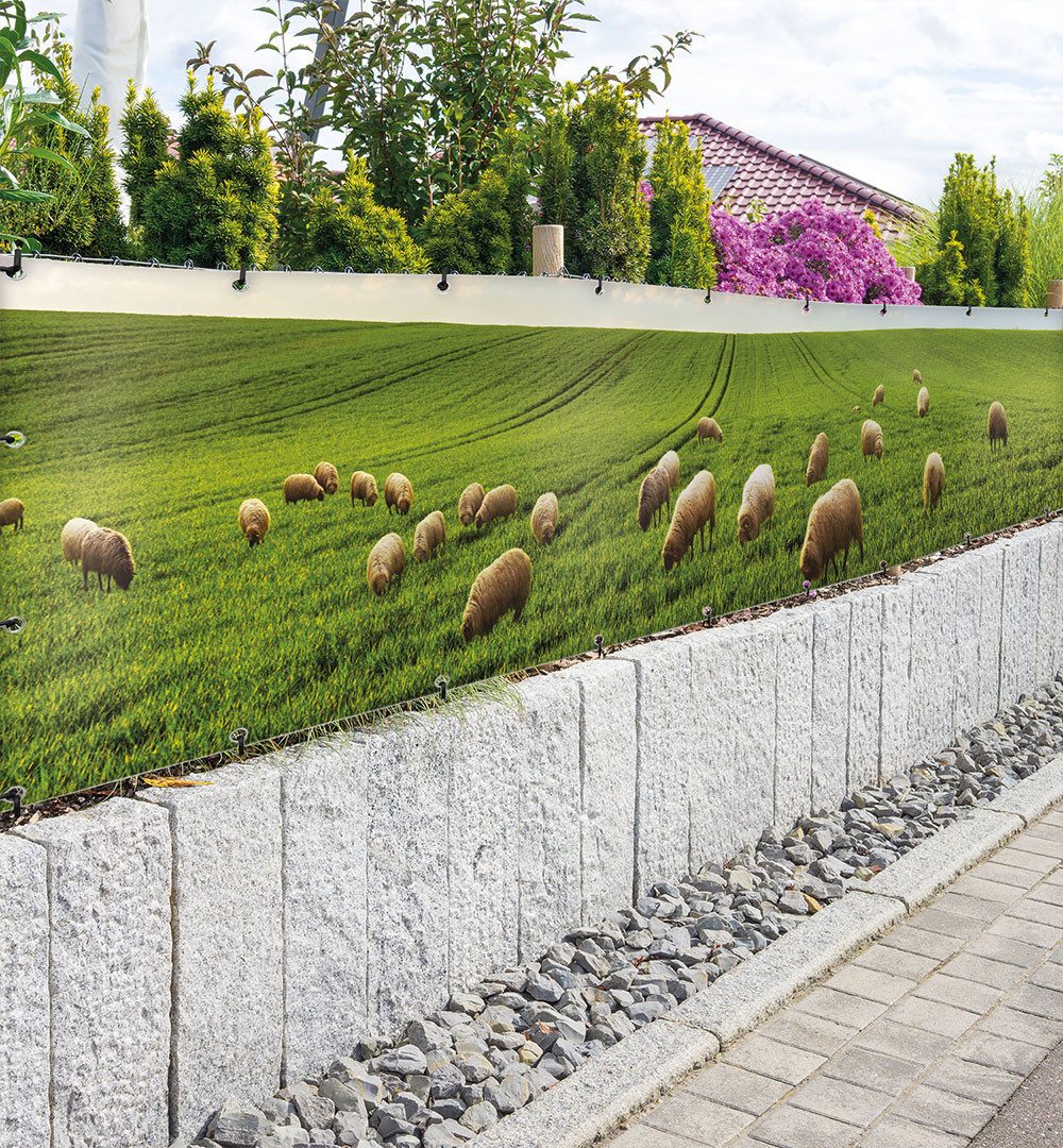 MyMaxxi Sichtschutzzaunmatten Zaunbanner Field 02 Sichtschutz günstig online kaufen