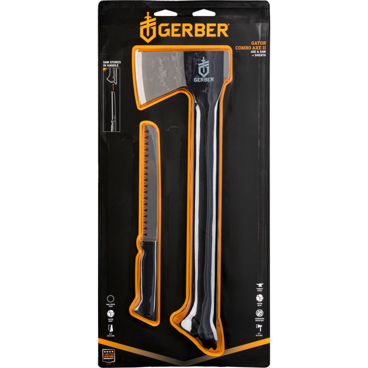 Gerber Axt Gator Combo II Axt mit Säge