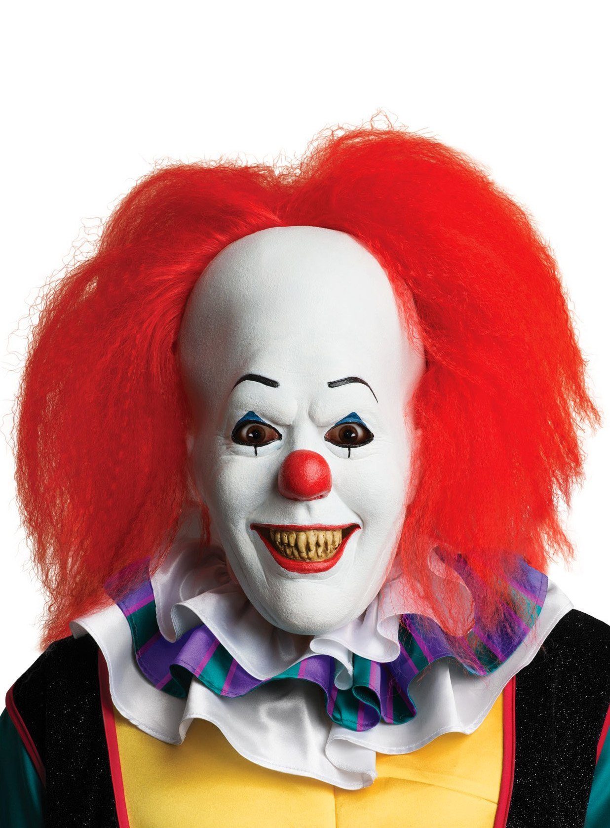 Verkleidungsmaske Pennywise - Horrorclown Halloween Maske