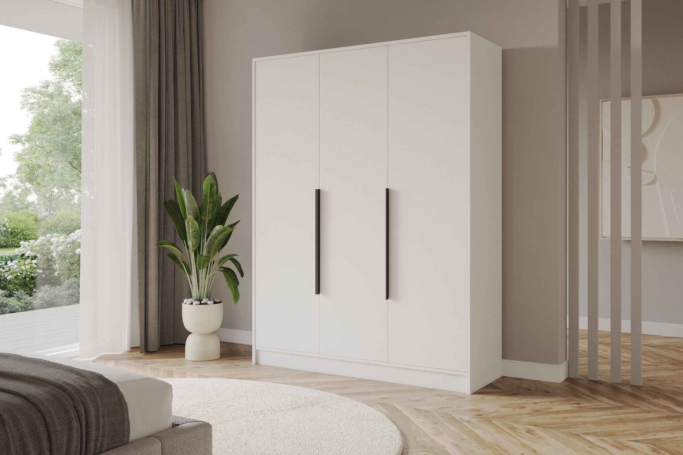 ALTDECOR Drehtürenschrank PERE (Kleiderschrank Garderobenschrank mit viel Stauraum, Moderner Schrank) Vielseitiger Drehtürenschrank mit Flügeltüren – Bild 5 von 5
