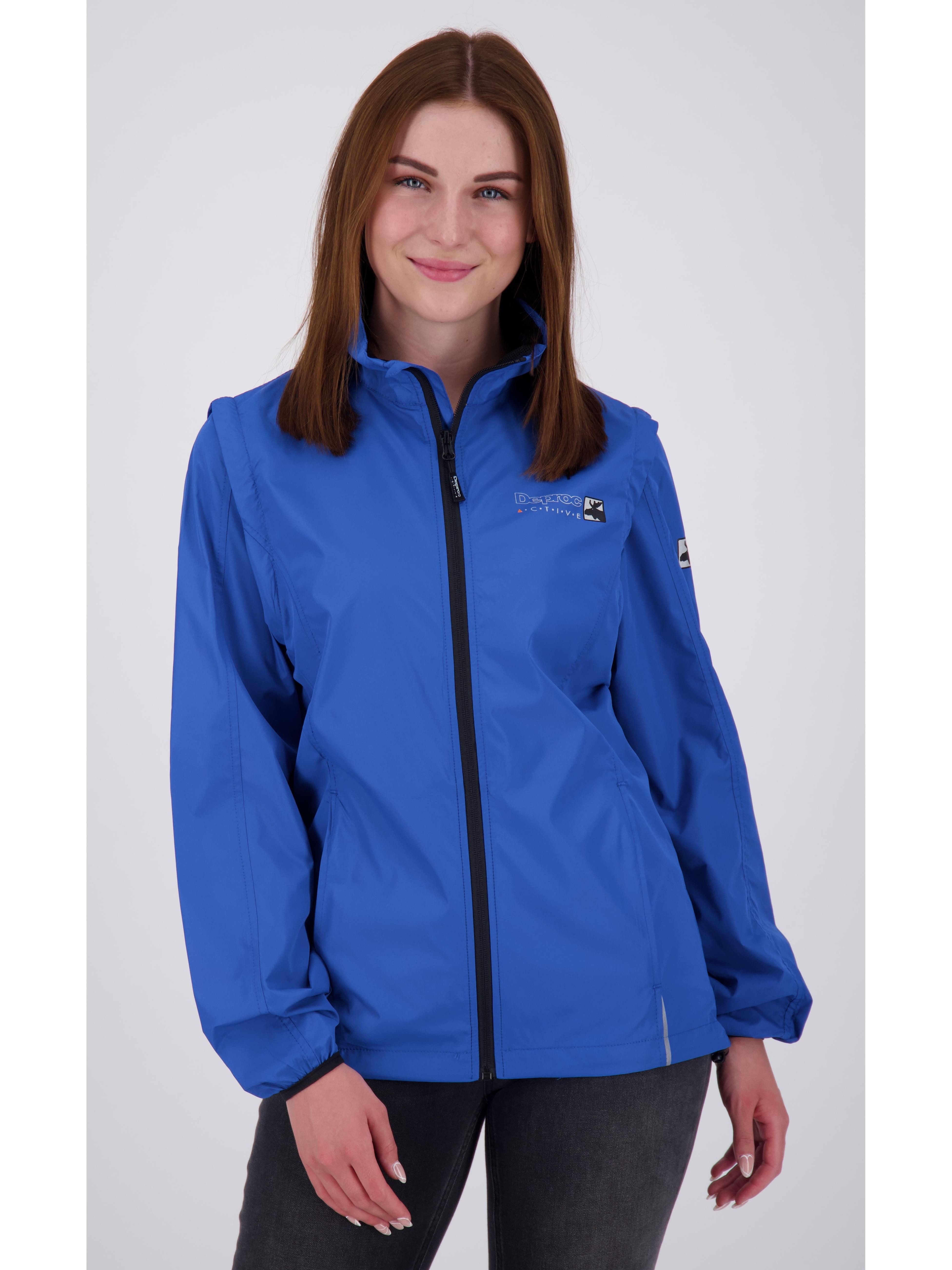 DEPROC Active Funktionsjacke HAMTON II WMN NEW Fahrradjacke Outdoorjacke mit abzippbaren Ärmeln