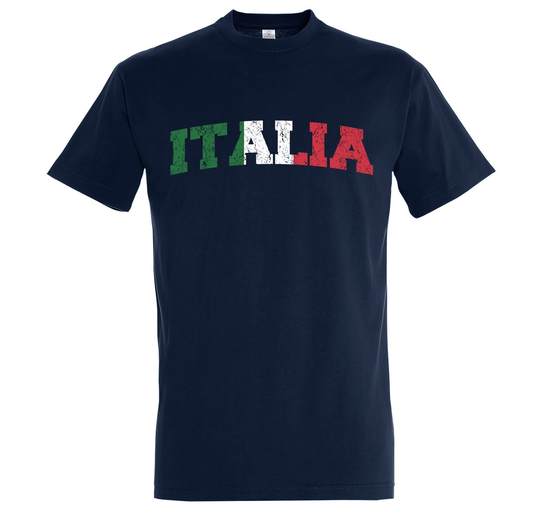 Youth Designz T-Shirt Italia Herren T-Shirt mit lustigem Spruch Navy