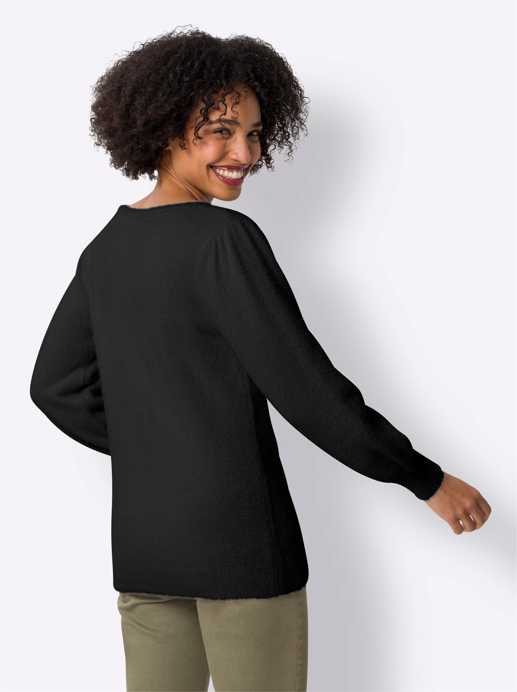 heine Strickpullover Langarm-Pullover . günstig online kaufen