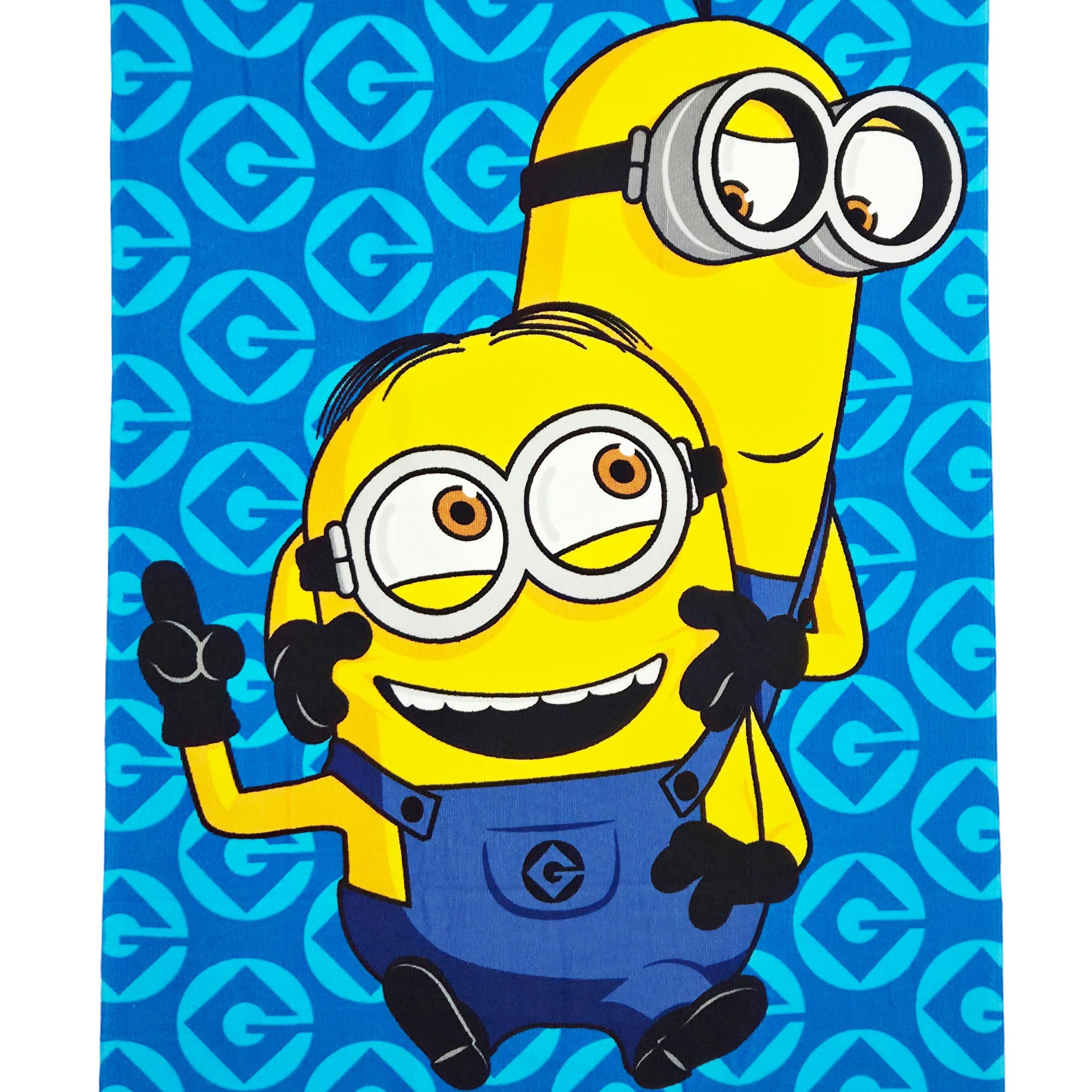 Minions Strandtuch Die Minions Mikrofaser Strandtuch Badetuch Handtuch XL 70x140 cm – Bild 2 von 5