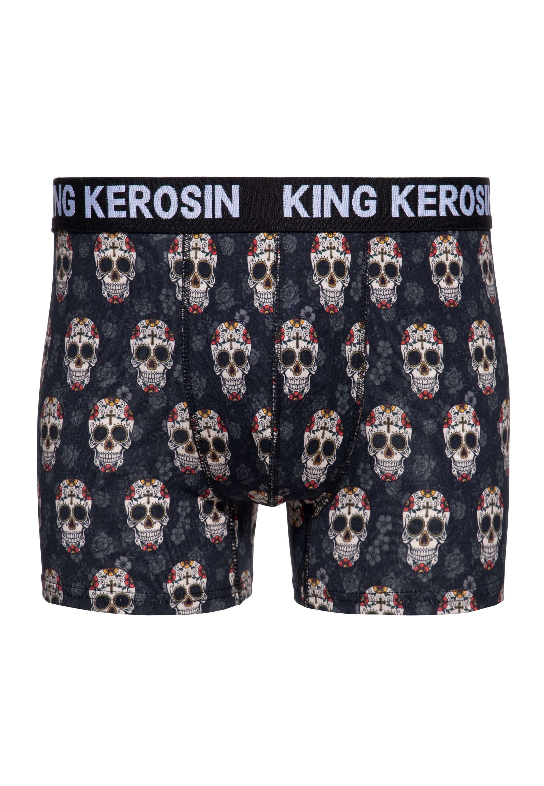 KingKerosin Boxershorts Sugar Skull günstig online kaufen