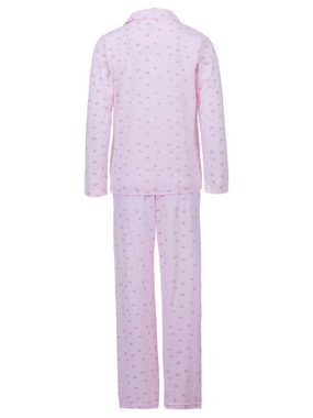 zeitlos Schlafanzug Pyjama Set Langarm - Schmetterling