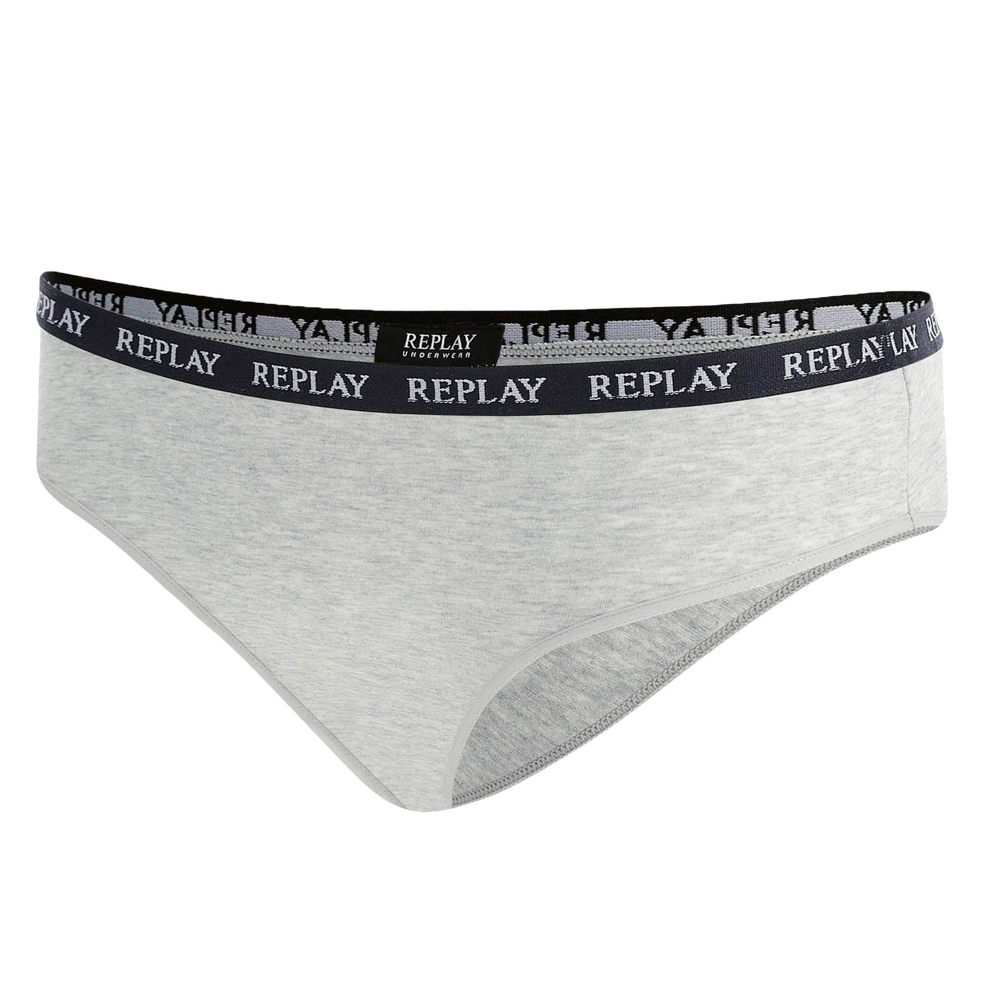 Replay Slip Damen Slip 4er Pack Viskose (Packung, 4er Pack)