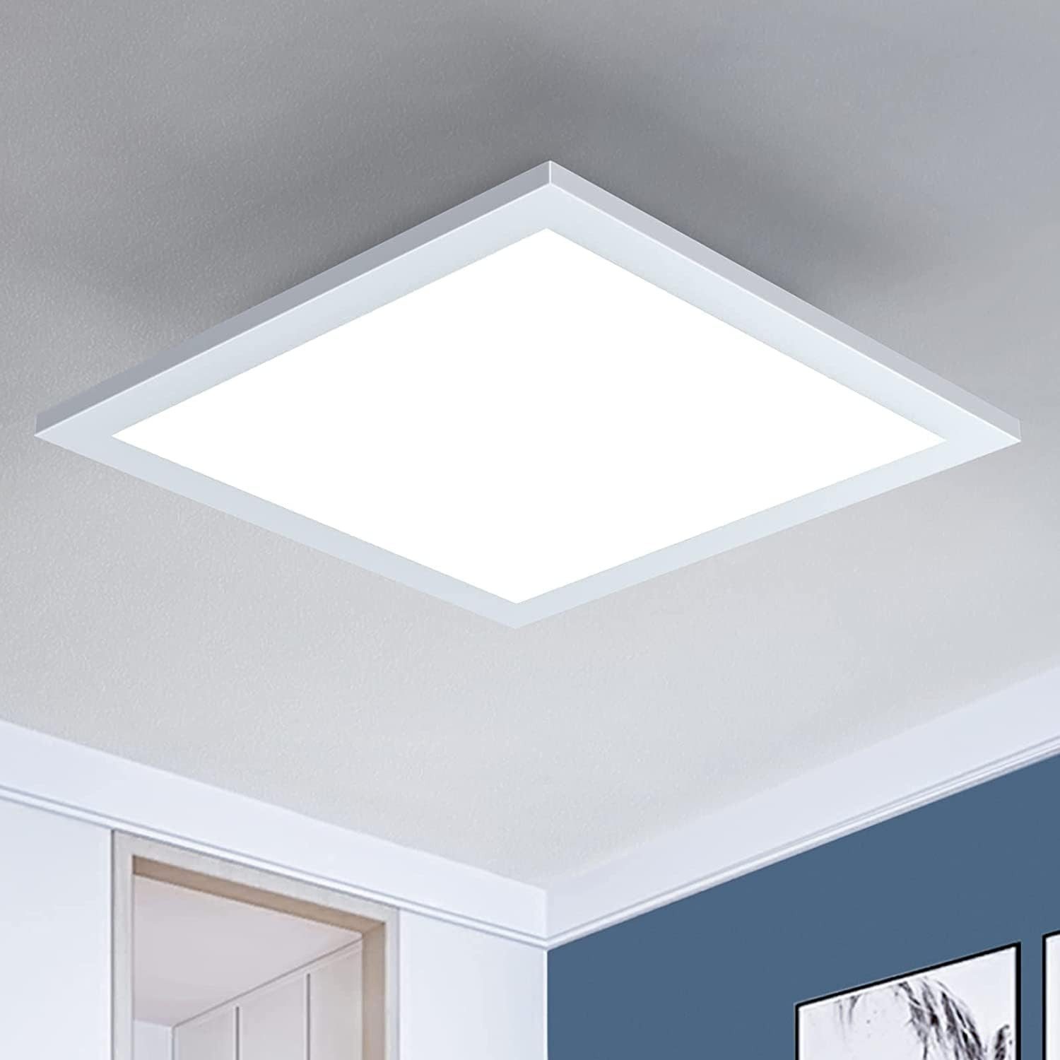 Tukrool Deckenleuchte Rechteckige LED-Panel-Deckenleuchte, 30 W, günstig online kaufen