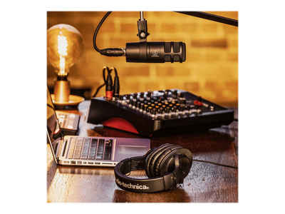 audio-technica AUDIO-TECHNICA AT2040 dynamisches Mikrofon bk Hypercardioid Dynami... Headset