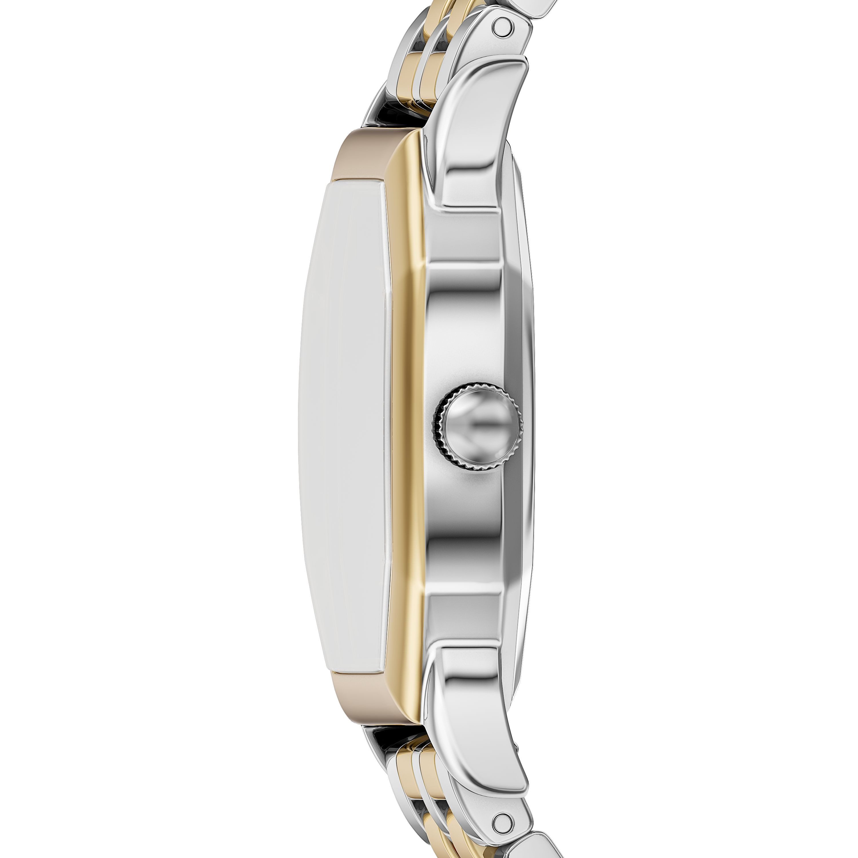 Fossil Quarzuhr Harlow ES5480, Armbanduhr, Damenuhr, Edelstahlarmband, analog