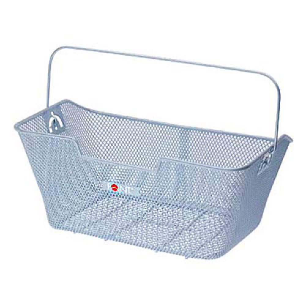 Fahrradkorb Point Fahrradkorb silber 40x28x18 cm