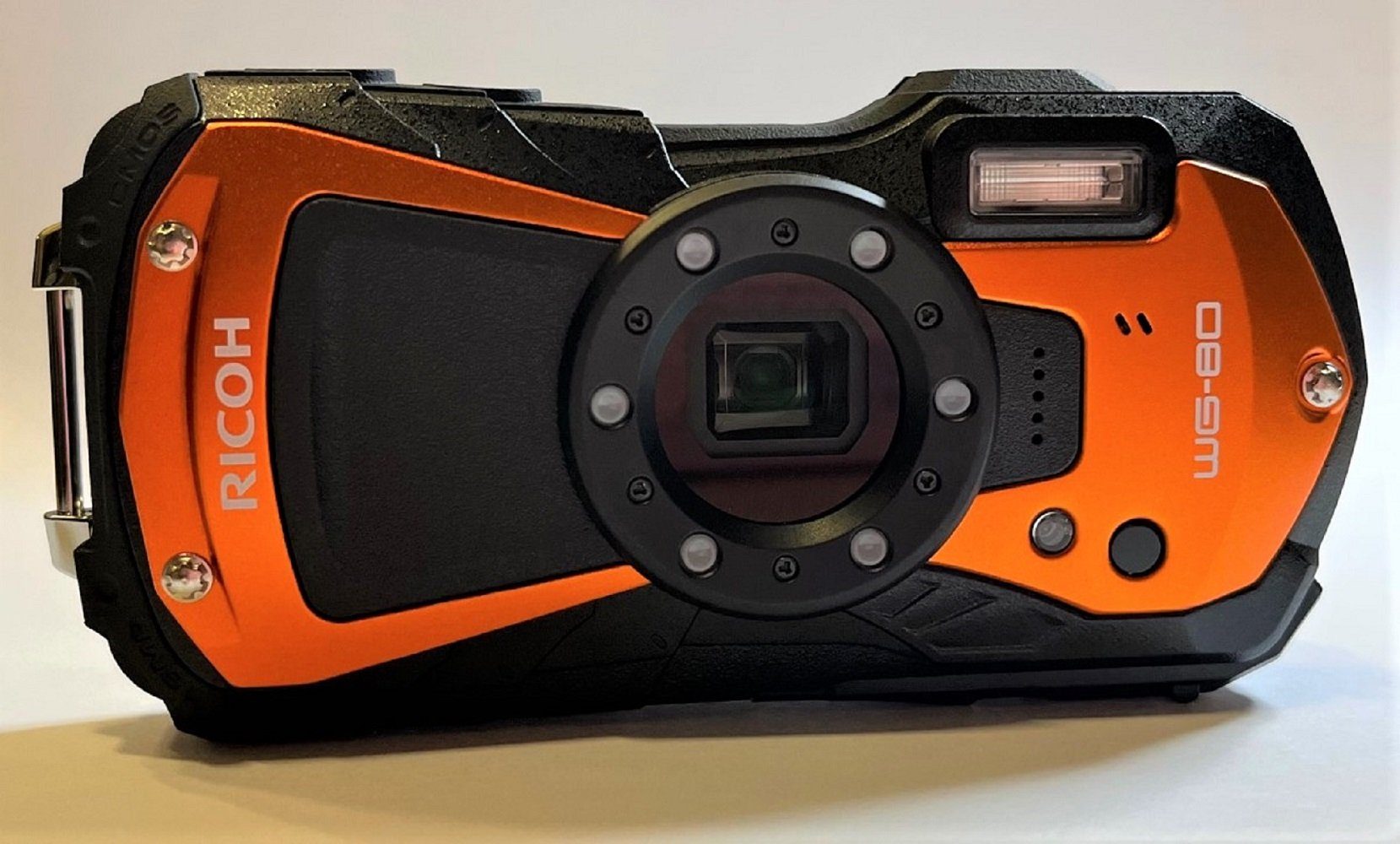 Ricoh WG-80 WG80 orange Kompaktkamera