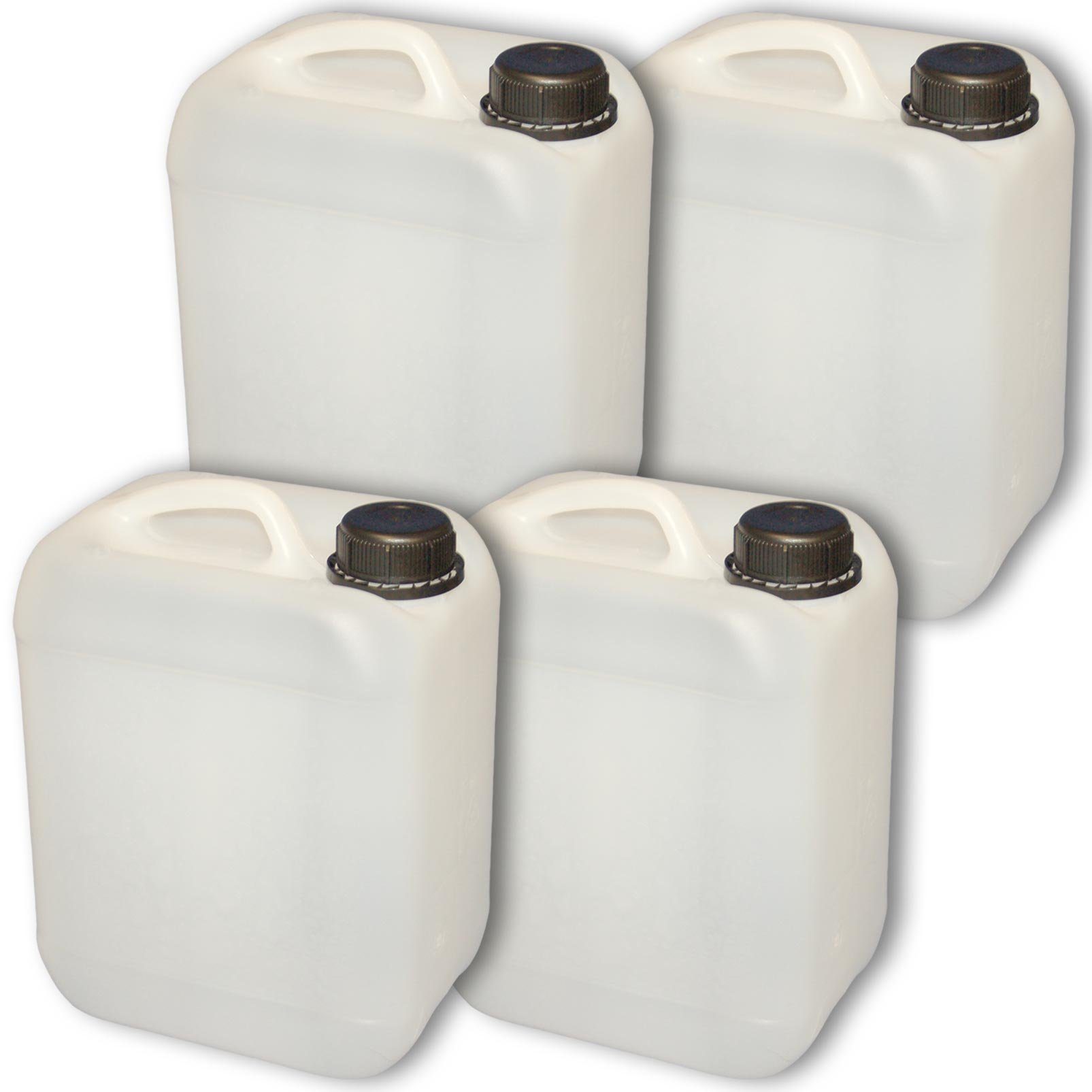 Plasteo Getränke- und Liter (1 plasteo 5 4X St) Kanister Wasserkanister DIN 45
