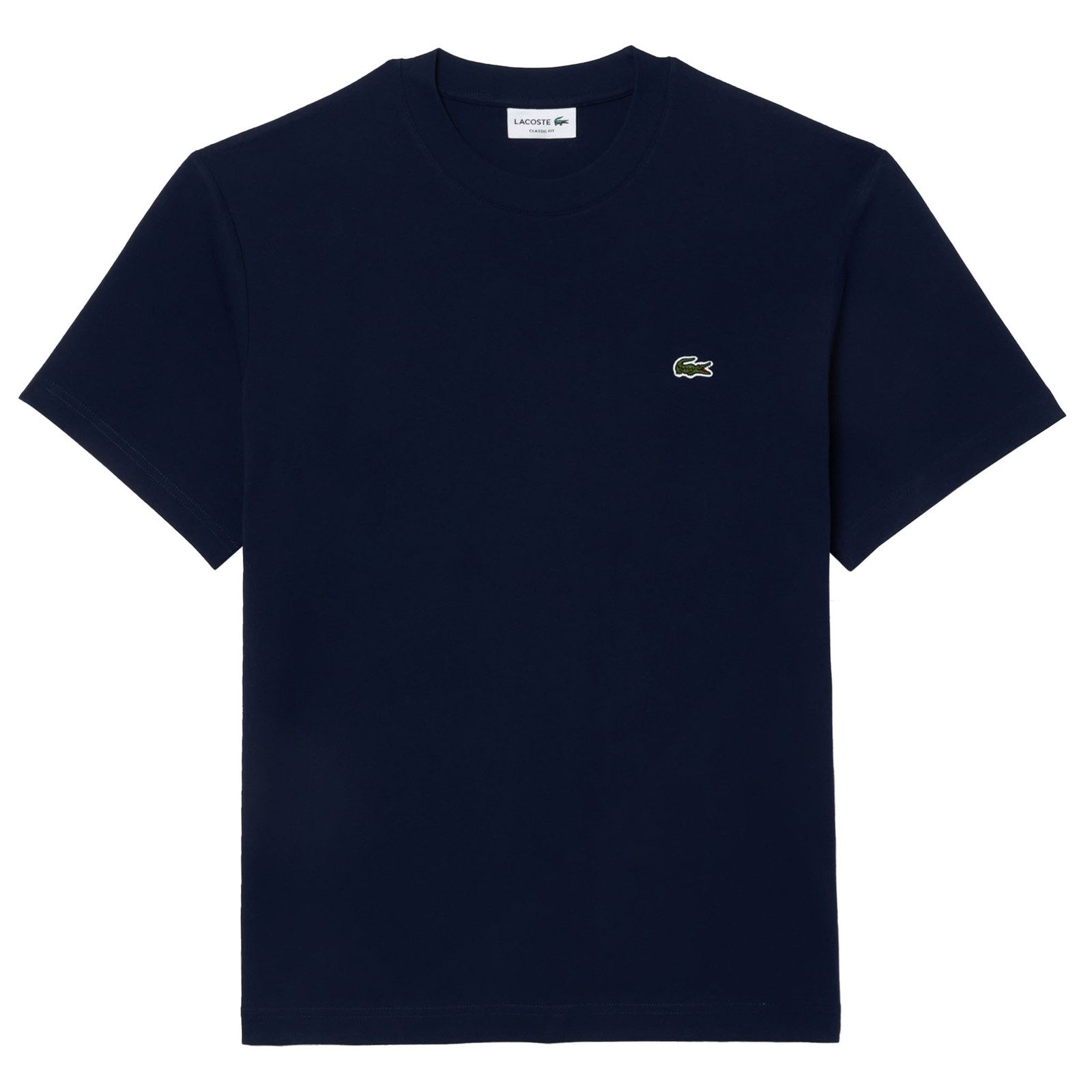 Lacoste Kurzarmshirt T-Shirt mit aufgesticktem Krokodil-Logo auf der Vorder günstig online kaufen