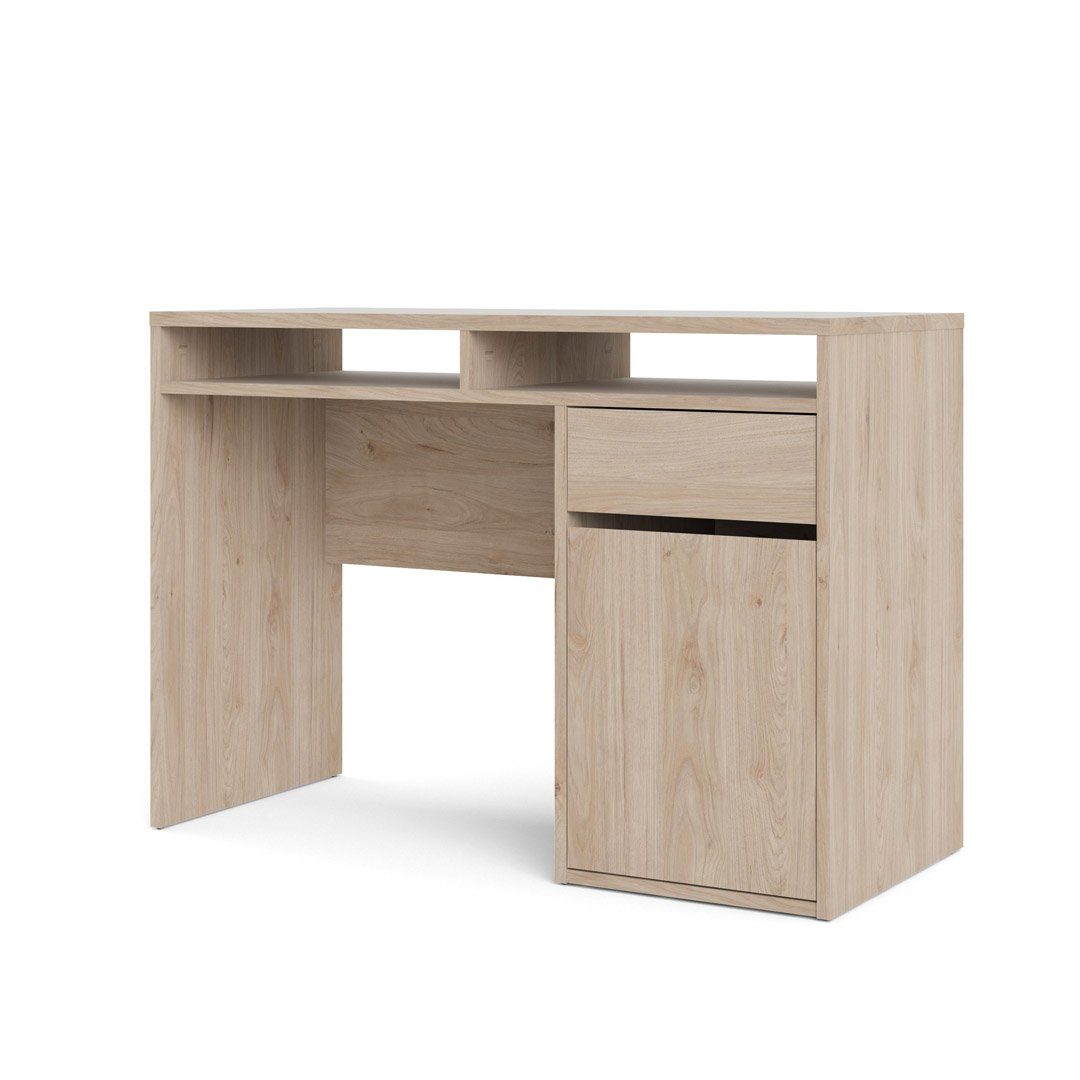 ebuy24 Hickory-De 1 und Schreibtisch Schublade Tür Fula Schreibtisch 1