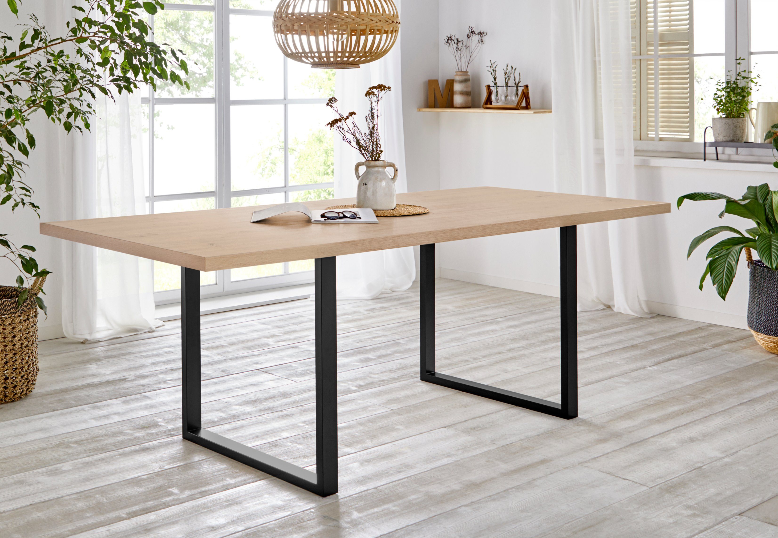 FORTE Esstisch Breite 180 cm günstig online kaufen