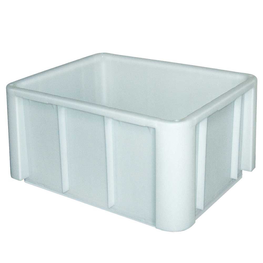 BRB-Lagertechnik Aufbewahrungsbox Eurobehälter, LxBxH 800x600x420 mm, für schwere Lasten geeignet, Geeignet für schwere Lasten