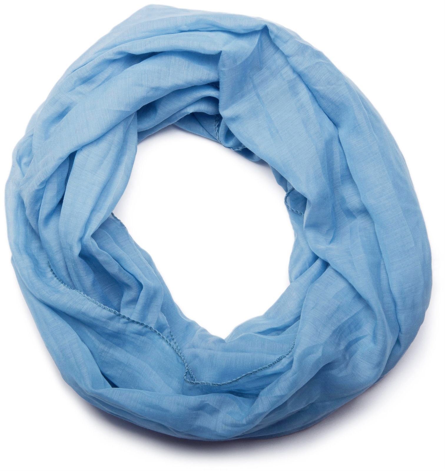 styleBREAKER Loop Seidiger unifarbener Loop, (1-St) günstig online kaufen