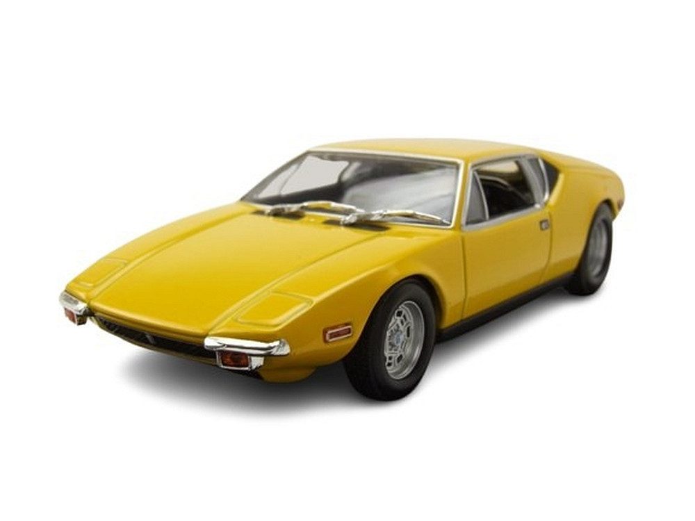 Miniature De Tomaso Pantera 1/64 Para64 Jaune 1:64
