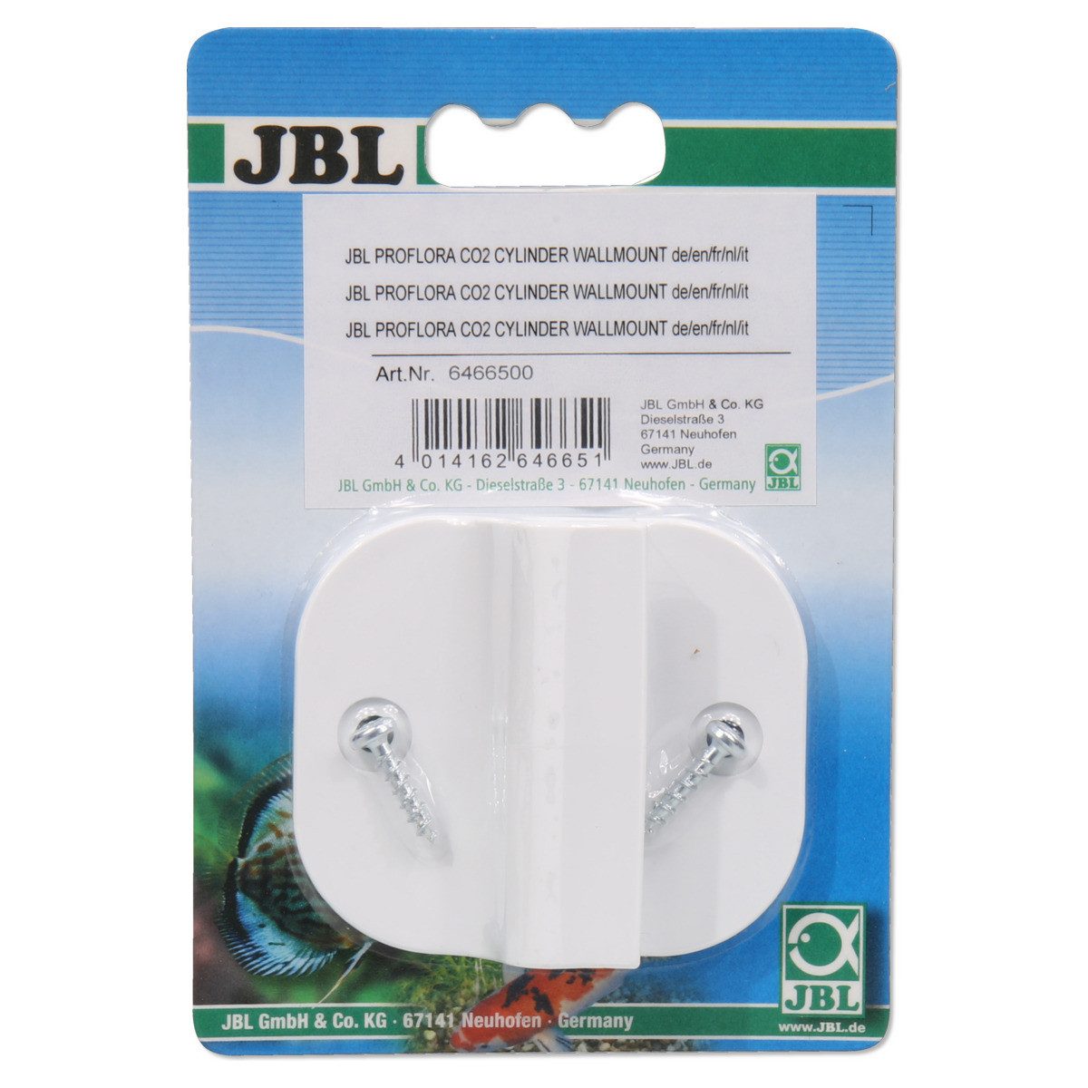 JBL GmbH & Co. KG CO2 Diffusor ProFlora CO2 Cylinder Wallmount
